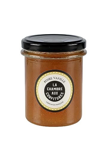 La Chambre aux Confitures, Birne-Vanille Konfitüre, Birnenmarmelade, aus Frankreich, 200 g von La Chambre aux Confitures