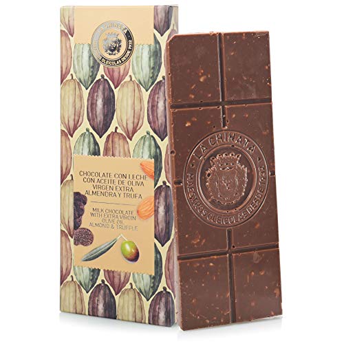 Milk Chocolate with Almond & Truffle - La Chinata (100 g) von La Chinata