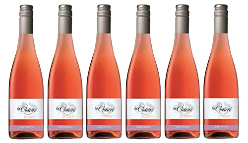 6x 0,75l - 2022er - La Clotière - Rosé d'Anjou - demi-sec - Anjou A.O.P. - Loire - Frankreich - Rosé-Wein halbtrocken von La Clotière