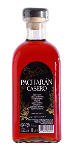 La Cordobesa Pacharan Casero Anis-Schlehen-Likör (1 x 1 l) von Cruz Conde