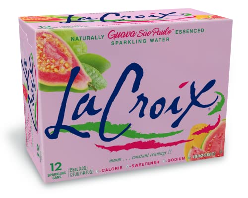 LaCroix Sprudelwasser, Guava Sao Paulo, 300 ml, 12 Stück von La Croix