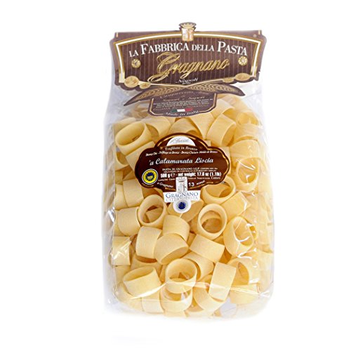 Calamarata Liscia - Gragnano Pasta PGI 500gr von La Fabbrica della Pasta di Gragnano