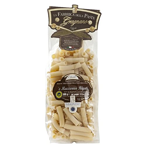 Maccarun rigato Gr. 500 - Box 16 Stück von La Fabbrica della Pasta di Gragnano