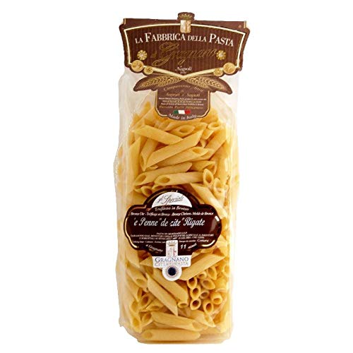 Pens "de Zite" gestreift 500 Gr. - Box 16 Stück von La Fabbrica della Pasta di Gragnano