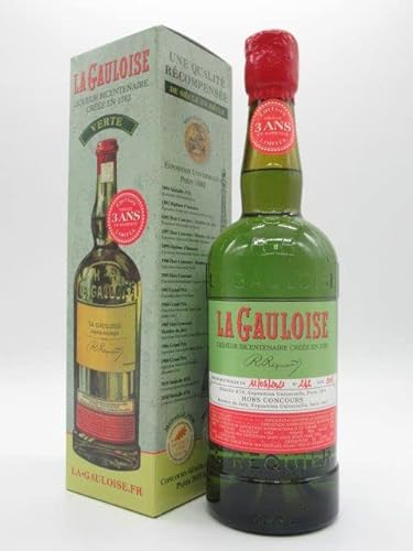 La Gauloise Verte 3YO Likör | 3 Jahre in Eichenfässern gereift |Kraftvoll & harmonisch im Geschmack | 1 x 700ml von La Gauloise