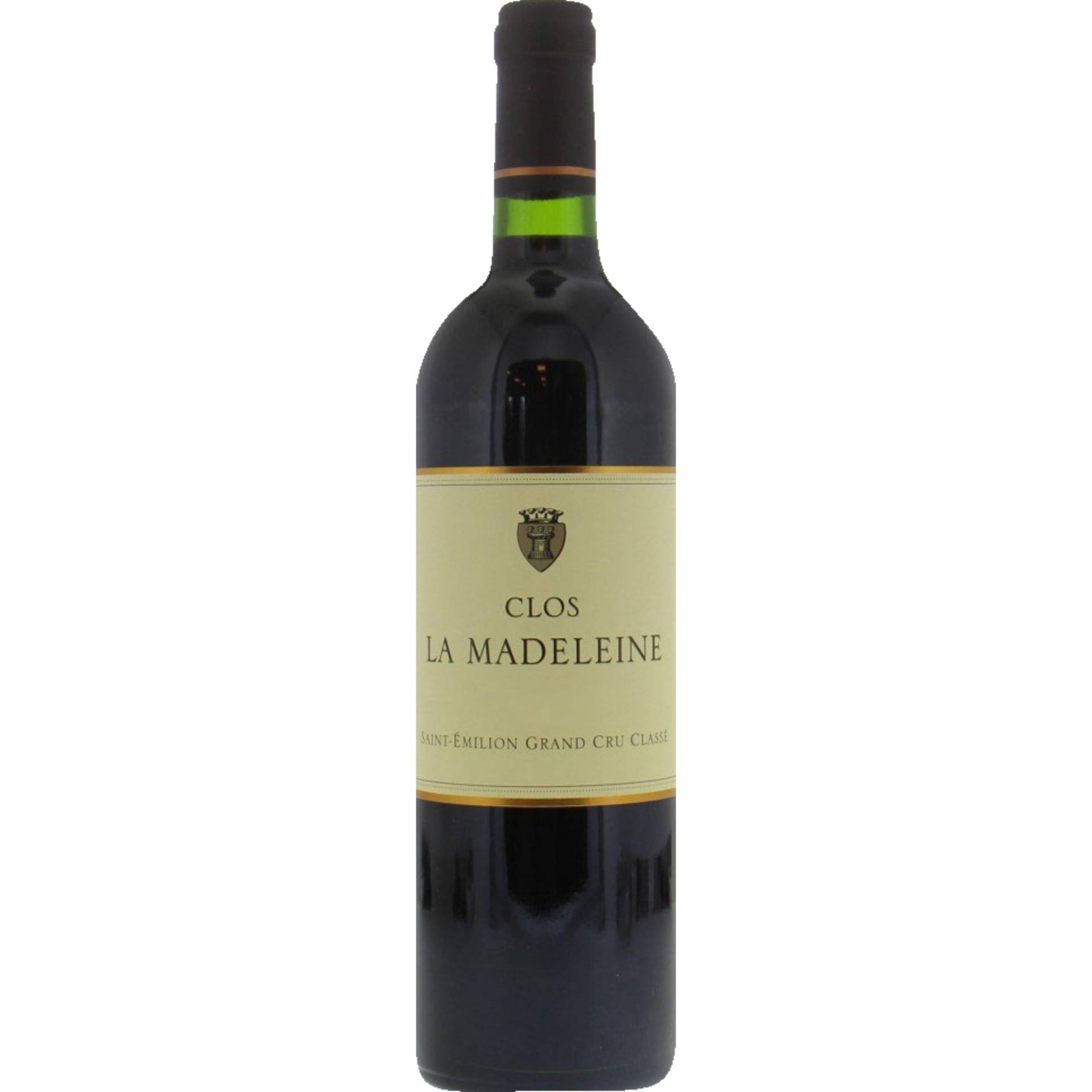 Clos La Madeleine, Saint Emilion AOP, Bordeaux, 2018, Rotwein von La Madeleine, 33330 Saint-Émilion, Frankreich