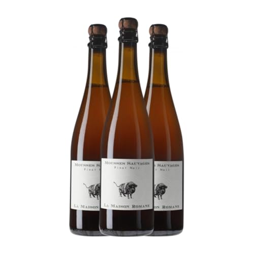 Bier Romane Mousses Sauvages Spätburgunder 75 cl (Karton mit 3 Flaschen von 75 cl) von La Maison Romane