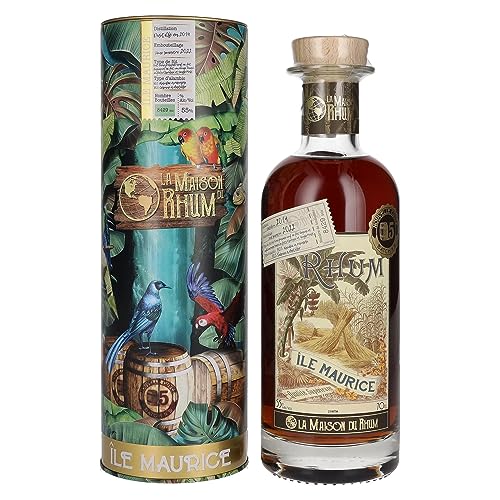 La Maison du Rhum ÎlLE MAURICE 2014/2022 Batch N° 5 55% Vol. 0,7l in Tinbox von LA MAISON DU RHUM