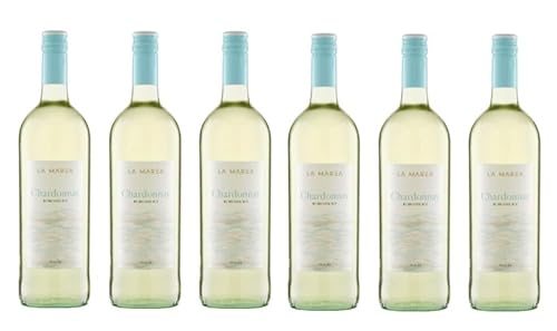 6x 1,0l - 2022er - La Marea - Chardonnay - LITER - Rubicone I.G.P. - Emilia-Romagna - Italien - Weißwein trocken von La Marea