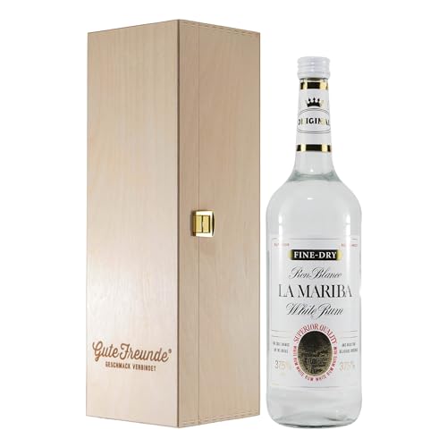 La Mariba White Rum mit Geschenk-Holzkiste von La Mariba