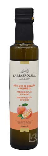 La Masrojana - Ein erfrischendes Arbequina-Öl nativ mit Orange - 25 cl. von La Masrojana