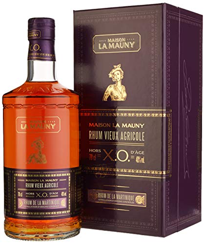 La Mauny XO Rhum Vieux Agricole 40% Vol. 0,7l in Geschenkbox von La Mauny