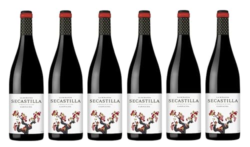 6x 0,75l - 2021er - La Miranda de Secastilla - Garnacha - Somontano D.O.P. - Spanien - Rotwein trocken von La Miranda de Secastilla