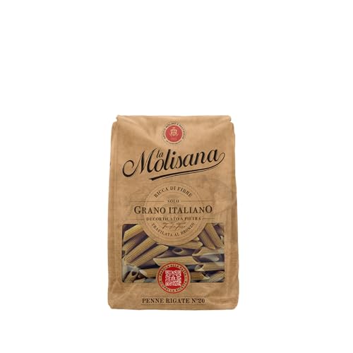 La Molisana N°20 Penne Régate Intégrale Pâte 500 g - Lot de 6 von La Molisana