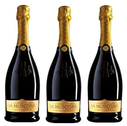 3x 0,75l - 2018er - La Montina - Millesimato brut - Franciacorta D.O.C.G. - Italien - Schaumwein von La Montina