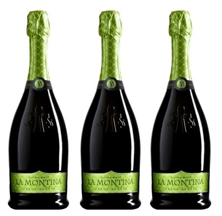 3x 0,75l - La Montina - Extra Brut - Franciacorta D.O.C.G. - Italien - Schaumwein brut von La Montina