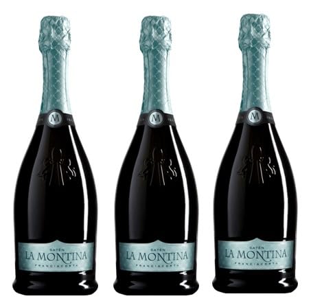 3x 0,75l - La Montina - Satèn - brut - Franciacorta D.O.C.G. - Italien - Schaumwein von La Montina