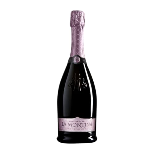 La Montina Rosé Halbtrocken Halbsüß Franciacorta 75 cl Rosé Sekt von La Montina