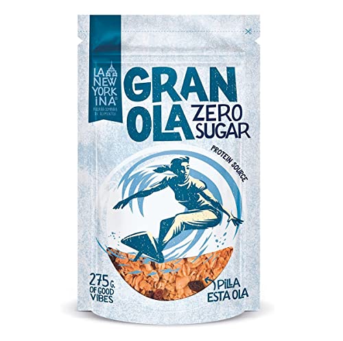 La Newyorkina - Zuckerfreies Granola (275g) - Getreide - Köstlich, knusprig, zuckerfrei von La Newyorkina