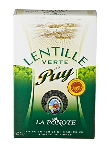 La Ponote Grüne Linsen aus Puy (Frankreich), 2er Pack von La Ponote