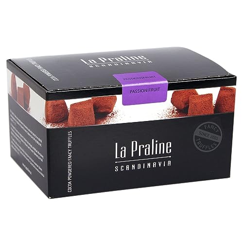 La Praline Schokoladentrüffel Passionfrucht, ca. 20-22 Stk. (1 x 200g) von La Praline