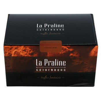 La Praline Trüffel mit Kakaobohnenstückchen - Cocoa Nibs - 200 g von La Praline