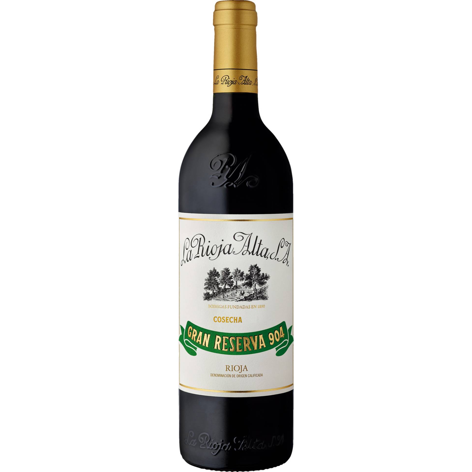 904 Rioja Gran Reserva, Rioja DOCa, Magnum, Rioja, 2015, Rotwein von La Rioja Alta, -26200 Haro, La Rioja