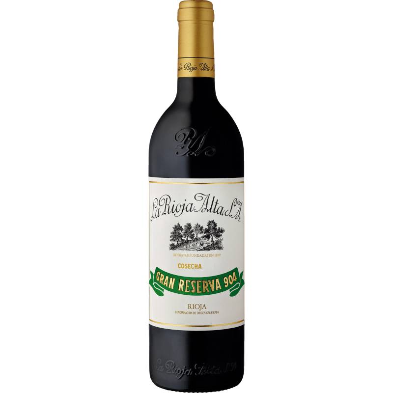 904 Rioja Gran Reserva, Rioja DOCa, Rioja, 2015, Rotwein von La Rioja Alta, -26200 Haro, La Rioja