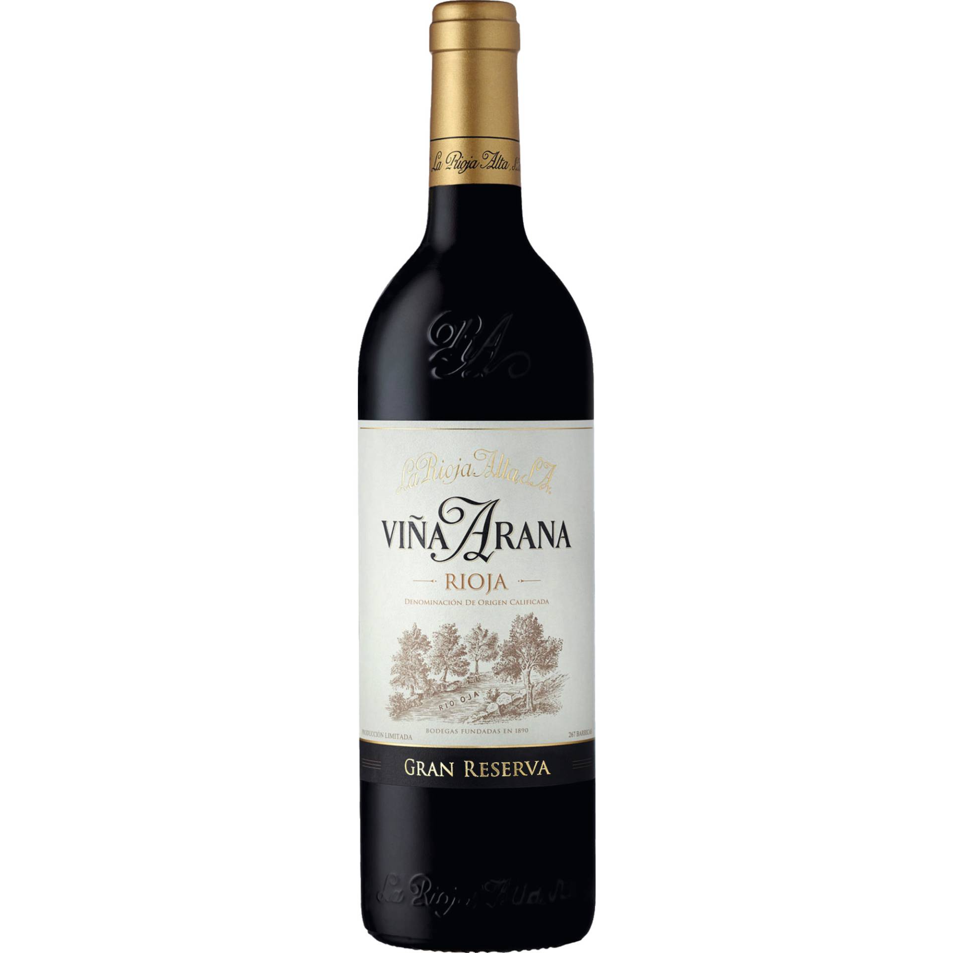 Viña Arana Rioja Gran Reserva, Rioja DOCa, Rioja, 2016, Rotwein von La Rioja Alta,26200,Haro, La Rioja,Spanien