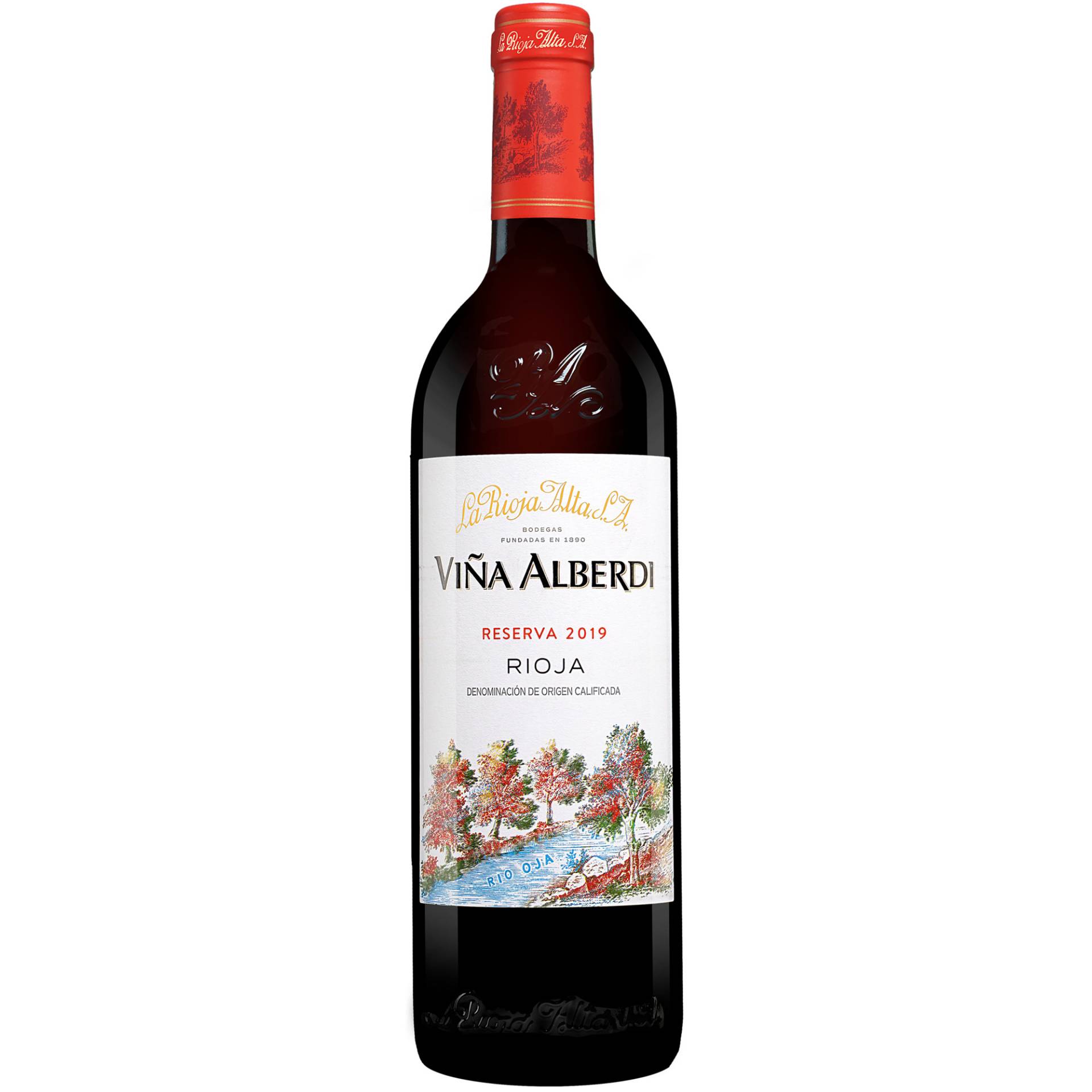 La Rioja Alta »Viña Alberdi« Reserva 2019  0.75L 14% Vol. Rotwein Trocken aus Spanien von La Rioja Alta