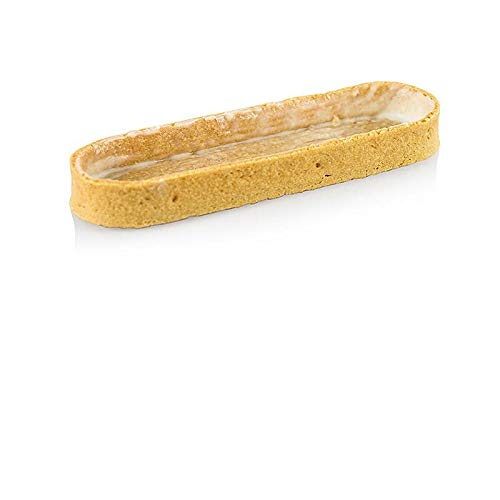 Dessert-Tartelettes Vanilla, Eclair, gecoated,125x37x15mm, 1,584 kg, 72 St von La Rose Noire Passion4Food