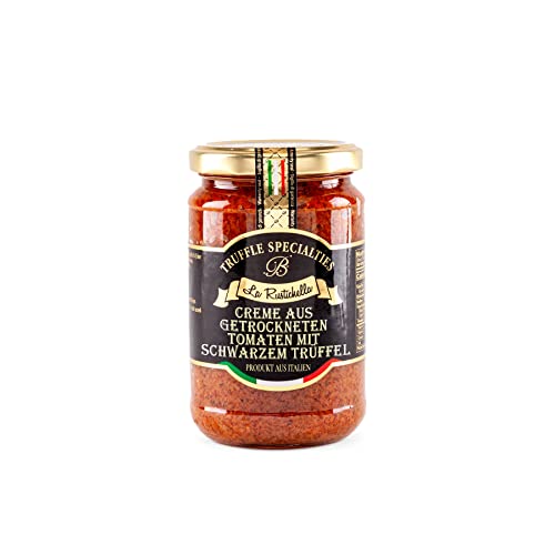 La Rustichella Creme Aus Getrockneten Tomaten Mit Schwarzem Trüffel, 280g von La Rustichella