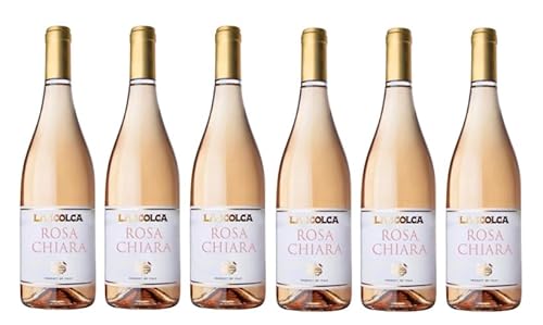 6x 0,75l - 2023er - La Scolca - Rosa Chiara - Vino da Tavola - Piemonte - Italien - Rosé-Wein trocken von La Scolca