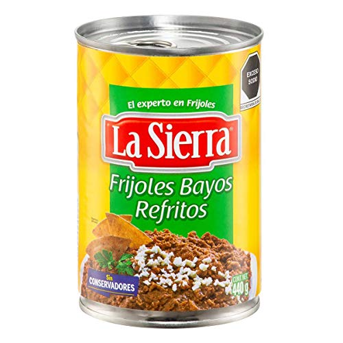 La Sierra - Refried Baked Beans - ohne Konservierungsstoffe - 440 Gramm von La Reina de las Tortillas