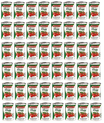 48x La Torrente Pomodorini Interi Dorini ganze Kirschtomaten Tomaten sauce aus Italien dose 400g von La Torrente