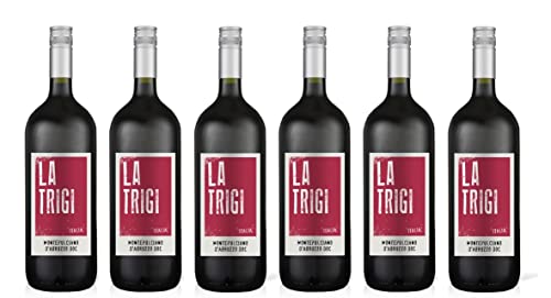 6x 1,5l - 2021er - La Trigi - Montepulciano d'Abruzzo D.O.P. - MAGNUM - Abruzzen - Italien - Rotwein trocken von La Trigi