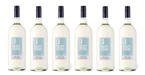 6x 1,5l - 2023er - La Trigi - Pinot Grigio - MAGNUM - Terre Siciliane I.G.P. - Sizilien - Italien - Weißwein trocken von La Trigi