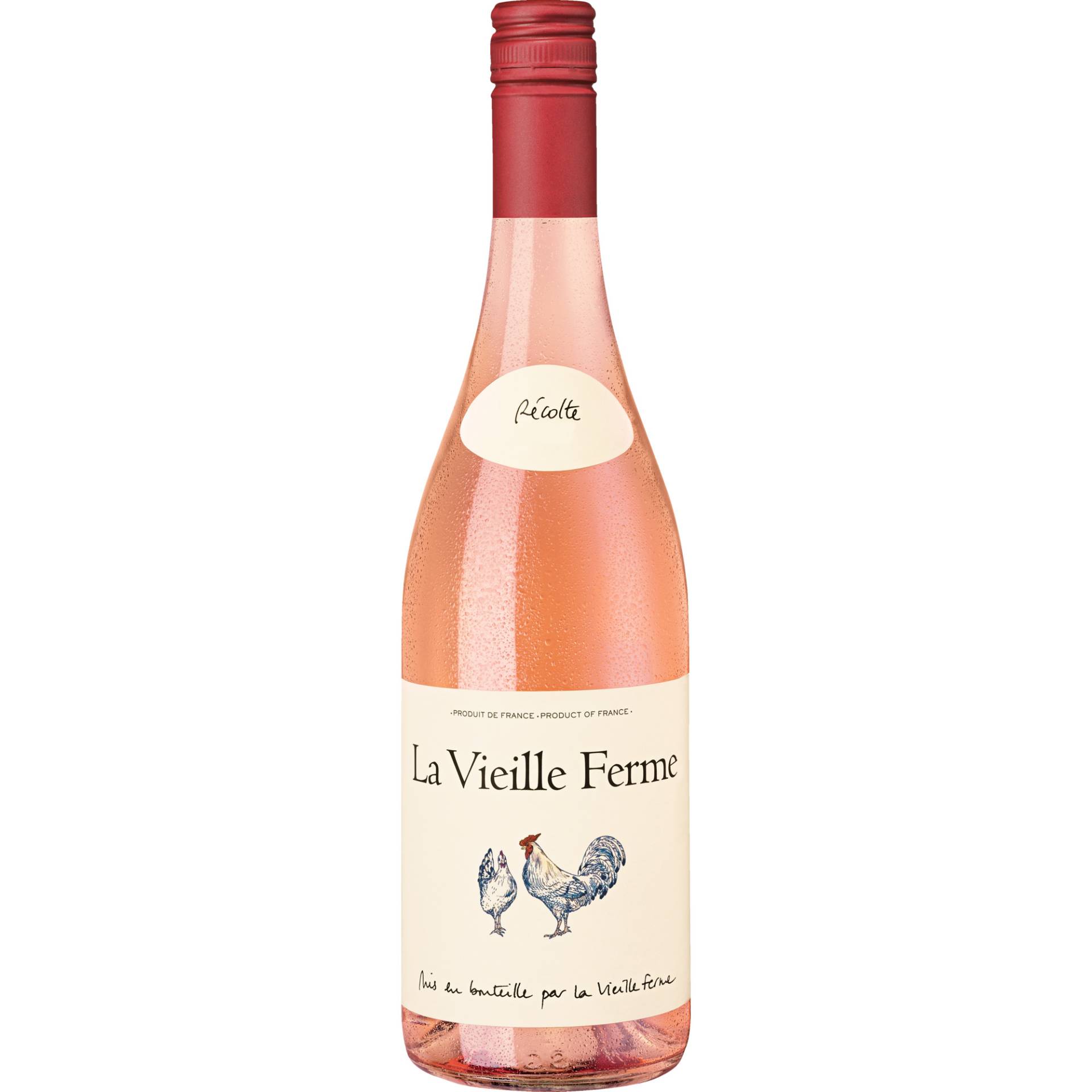 La Vieille Ferme rosé, Vin de France, 0,375 L, Vin de France, 2023, Roséwein von La Vieille Ferme, F84100, France