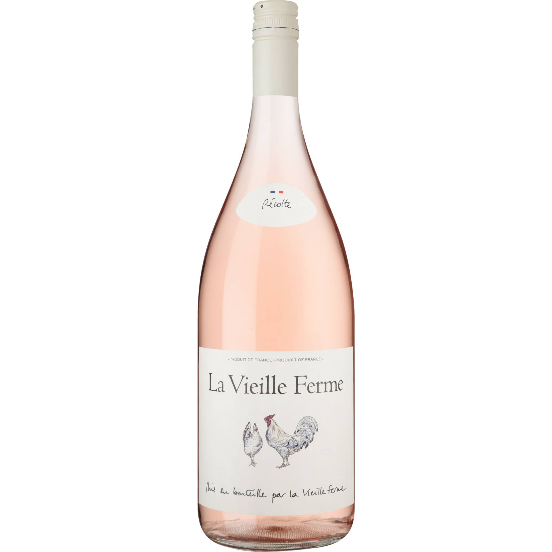 La Vieille Ferme rosé, Vin de France, Magnum, Vin de France, 2023, Roséwein von La Vieille Ferme, F84100, France