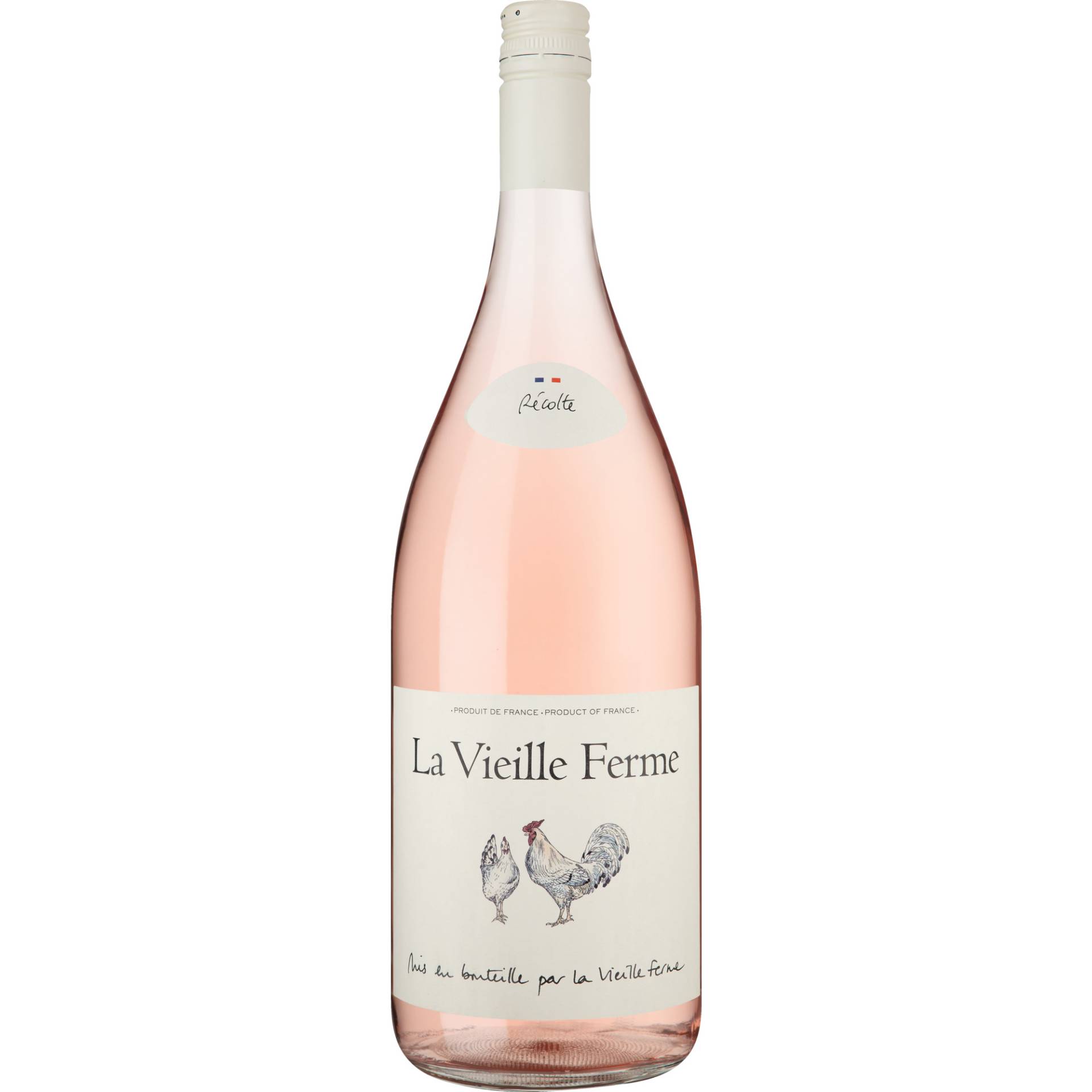 La Vieille Ferme rosé, Vin de France, Magnum, Vin de France, 2024, Roséwein von La Vieille Ferme, F84100, France