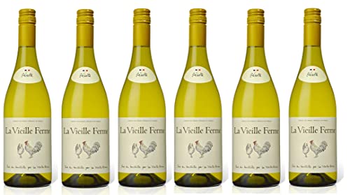 6x 0,75l - 2023er - Famille Perrin - La Vieille Ferme - Blanc - Vin de France - Frankreich - Weißwein trocken von La Vieille Ferme