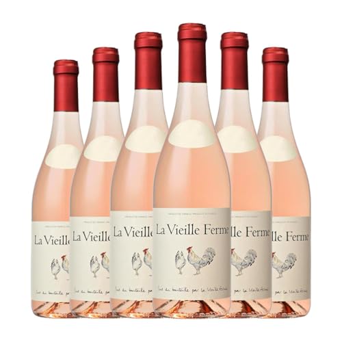 La Vieille Ferme Rose 75 cl Rosé Sekt (Karton mit 6 Flaschen von 75 cl) von La Vieille Ferme