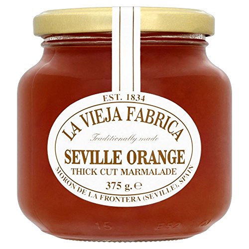 La Vieja Fabrica Sevilla Orangenmarmeladedick Geschnitten (375G) von La Vieja Fabrica