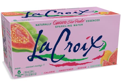 LaCroix Sprudelwasser, Guava Sao Paulo, 300 ml, 8 Stück von La Croix