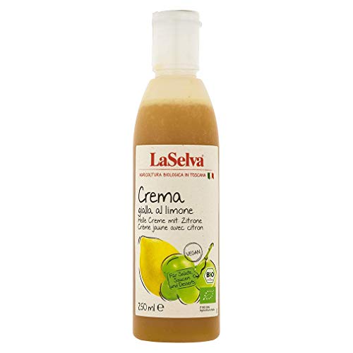 Helle Creme mit Zitrone - Würzcreme aus Weinessig 6 x 250 ml von LaSelva