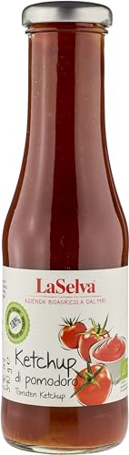 La Selva Bio Tomaten Ketchup mit Balsamessig aus Modena (6 x 340 gr) von LaSelva