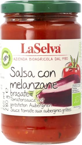 Tomatensauce mit gerösteten Auberginen von LaSelva