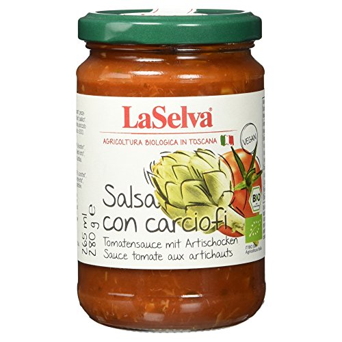 La Selva Bio Tomatensauce mit Artischocken, 265ml von LaSelva