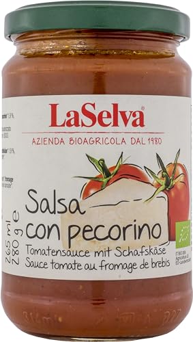La Selva Bio Tomatensauce mit Schafskäse (2 x 280 gr) von LaSelva