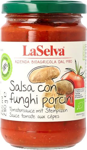 La Selva Bio Tomatensauce mit Steinpilzen (2 x 280 gr) von LaSelva